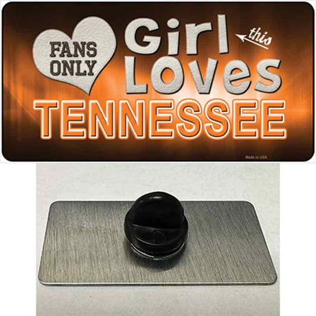 This Girl Loves Tennessee Novelty Metal Hat Pin