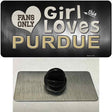 This Girl Loves Purdue Novelty Metal Hat Pin