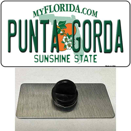 Punta Gorda Florida Novelty Metal Hat Pin