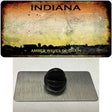 Indiana Rusty State Novelty Metal Hat Pin