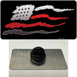 Thin Red Line Flag Novelty Metal Hat Pin