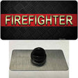 Firefighter Thin Red Line Novelty Metal Hat Pin