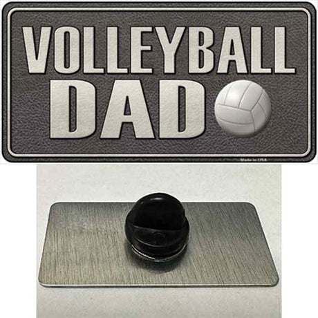 Volleyball Dad Novelty Metal Hat Pin