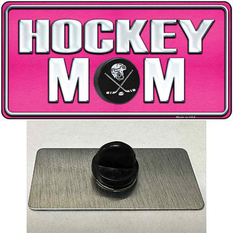 Hockey Mom Novelty Metal Hat Pin