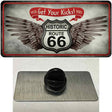 Get Your Kicks Novelty Metal Hat Pin