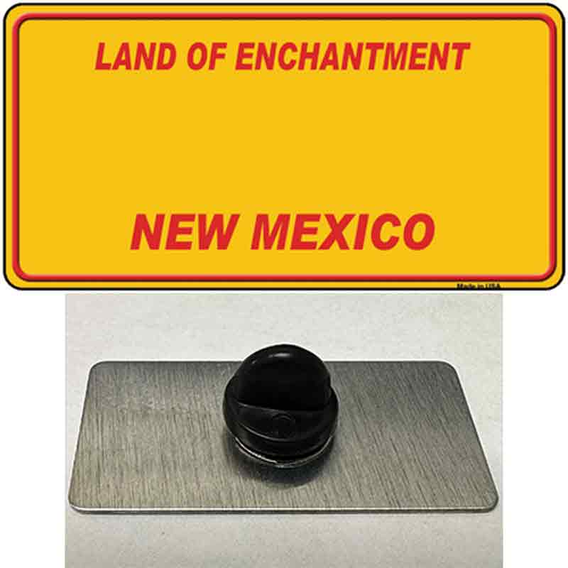 New Mexico Yellow Novelty Metal Hat Pin