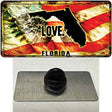 Florida Love Novelty Metal Hat Pin