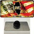 Illinois Love Novelty Metal Hat Pin