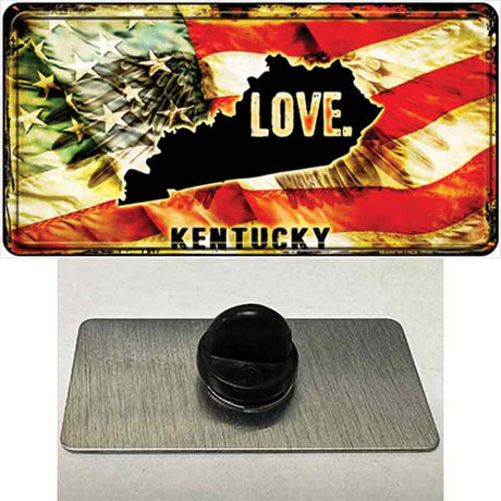 Kentucky Love Novelty Metal Hat Pin