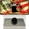 Minnesota Love Novelty Metal Hat Pin