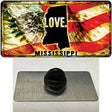 Mississippi Love Novelty Metal Hat Pin