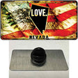 Nevada Love Novelty Metal Hat Pin