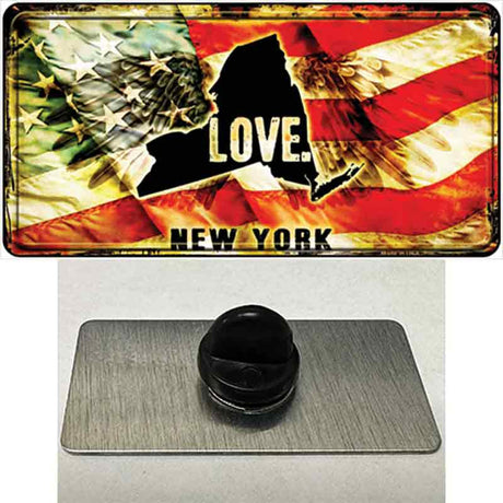 New York Love Novelty Metal Hat Pin