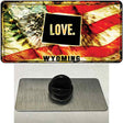 Wyoming Love Novelty Metal Hat Pin