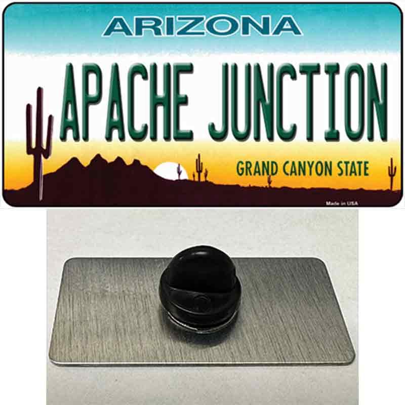 Apache Junction Arizona Novelty Metal Hat Pin