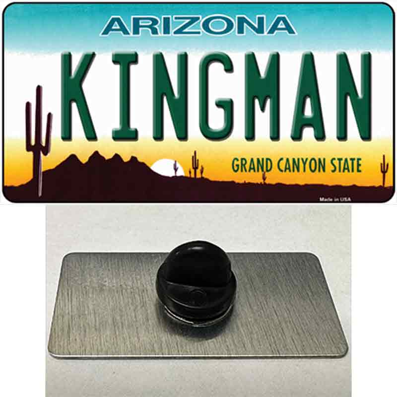 Kingman Arizona Novelty Metal Hat Pin