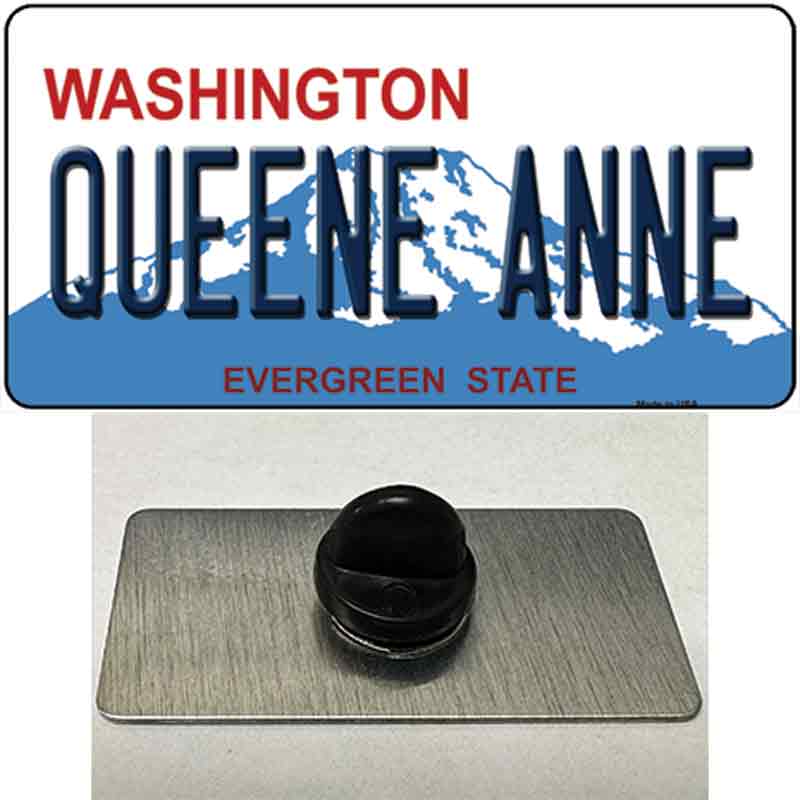 Queene Anne Washington Novelty Metal Hat Pin