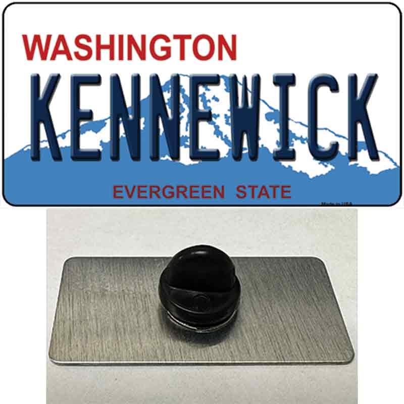 Kennewick Washington Novelty Metal Hat Pin