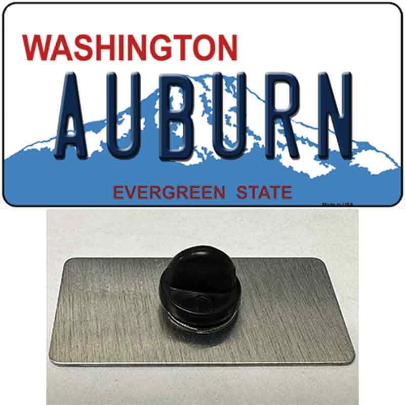 Auburn Washington Novelty Metal Hat Pin