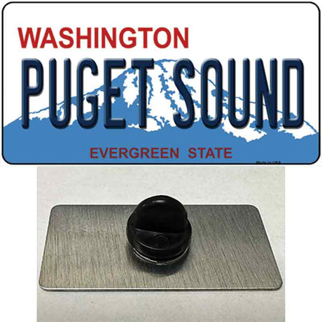 Puget Sound Washington Novelty Metal Hat Pin