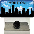 Houston Silhouette Novelty Metal Hat Pin