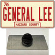 General Lee Hazzard County Novelty Metal Hat Pin