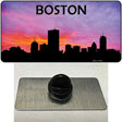 Boston Silhouette Novelty Metal Hat Pin