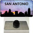 San Antonio Silhouette Novelty Metal Hat Pin