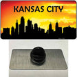 Kansas City Silhouette Novelty Metal Hat Pin