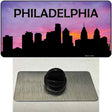 Philadelphia Silhouette Novelty Metal Hat Pin