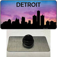 Detroit Silhouette Novelty Metal Hat Pin