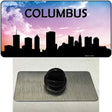 Columbus Silhouette Novelty Metal Hat Pin