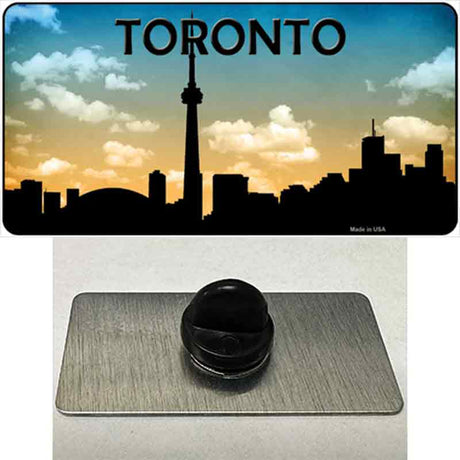 Toronto Silhouette Novelty Metal Hat Pin