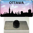 Ottawa Silhouette Novelty Metal Hat Pin