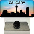 Calgary Silhouette Novelty Metal Hat Pin