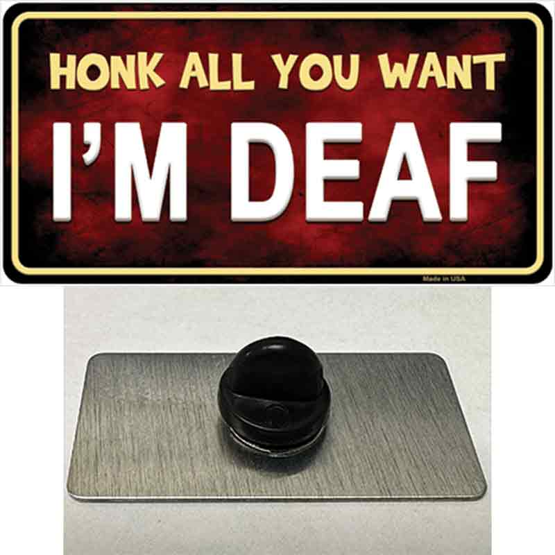 Honk All You Want Novelty Metal Hat Pin