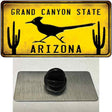 Roadrunner Yellow Arizona Grand Canyon State Novelty Metal Hat Pin