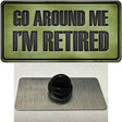 Go Around Me Novelty Metal Hat Pin