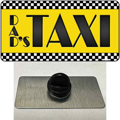 Dads Taxi Novelty Metal Hat Pin