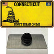 Connecticut Dont Tread On Me Novelty Metal Hat Pin