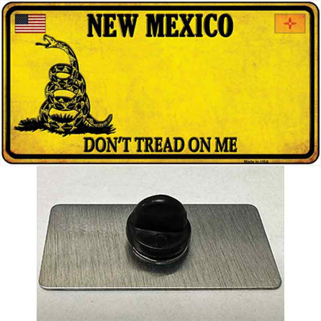 New Mexico Dont Tread On Me Novelty Metal Hat Pin