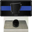 Arkansas Thin Blue Line Novelty Metal Hat Pin