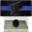 Connecticut Thin Blue Line Novelty Metal Hat Pin