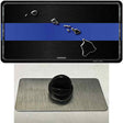 Hawaii Thin Blue Line Novelty Metal Hat Pin