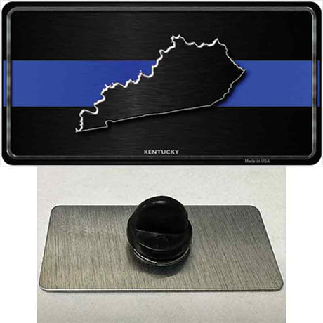 Kentucky Thin Blue Line Novelty Metal Hat Pin