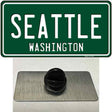 Seattle Washington Green Novelty Metal Hat Pin