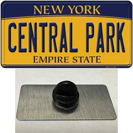 Central Park Yellow New York Novelty Metal Hat Pin