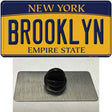 Brooklyn New York Novelty Metal Hat Pin