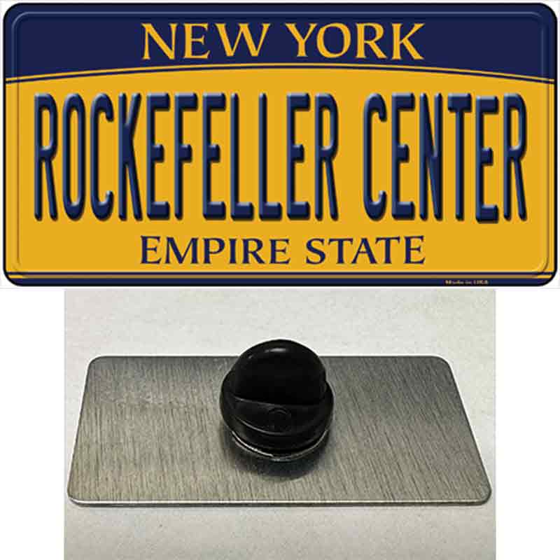 Rockefeller Center New York Novelty Metal Hat Pin