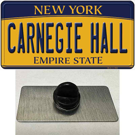 Carnegie Hall New York Novelty Metal Hat Pin